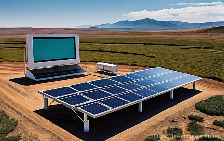 환경 데이터 분석 방법 - **Environmental Data Collection Hub:** A high-tech, yet environmentally integrated, monitoring stati...