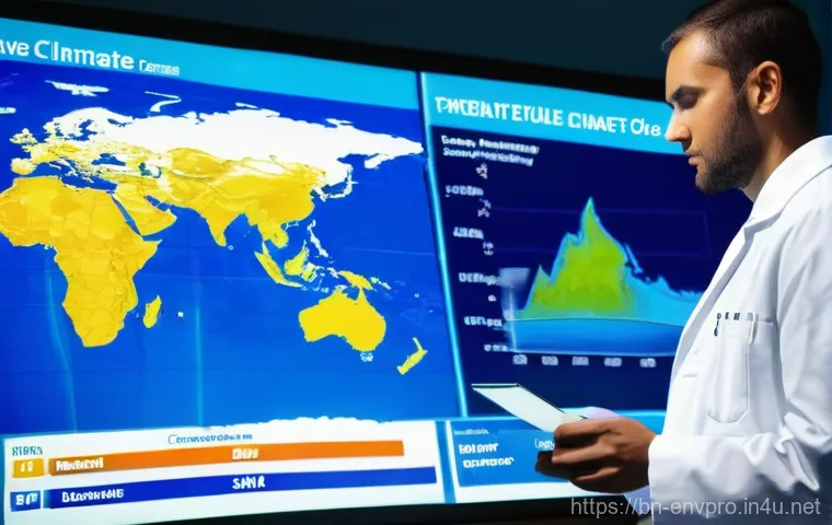 환경 데이터 분석 방법 - **Environmental Data Collection Hub:** A high-tech, yet environmentally integrated, monitoring stati...